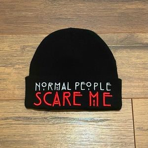 Hot Topic American Horror Story Watchman Beanie NWOT